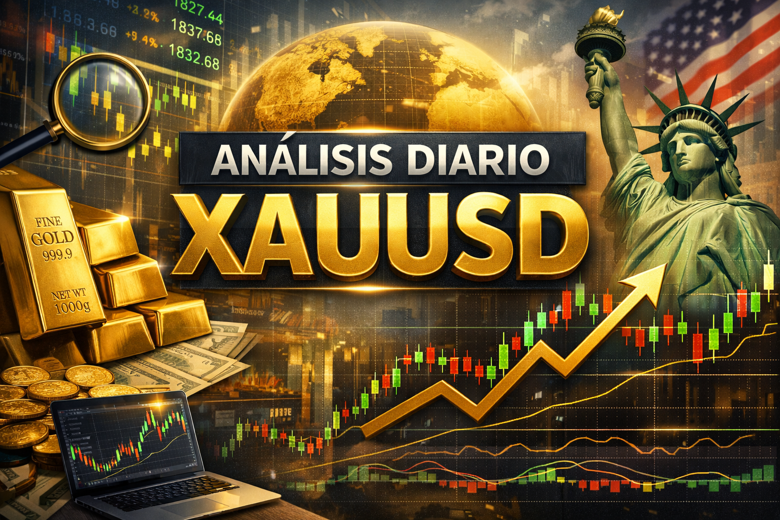 Análisis diario Oro XAUUSD